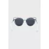 Two tone cat eye sunglasses