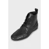 Men's leather boots