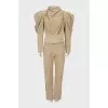 Velor suit with trousers