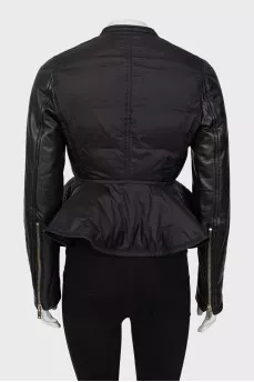 Combination jacket with frill