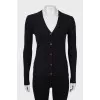 Cashmere and silk cardigan