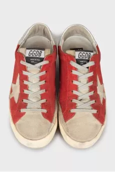 Red sneakers Superstar