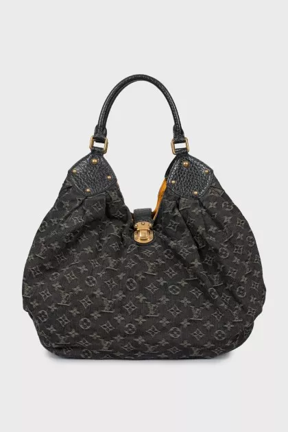 Textile hobo bag