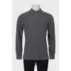 Men's gray jumper with brand logo