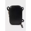 Mini bag with brand logo