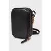 Mini bag with brand logo