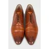 Men's brown brogues