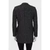 Long wool jacket