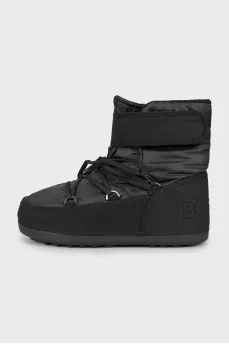 Men's boots with velcro fastening