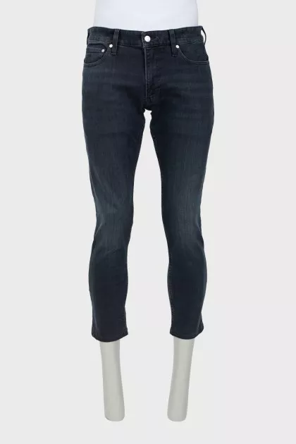 Men's black jeans
