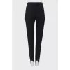 Leggings with straps with tag