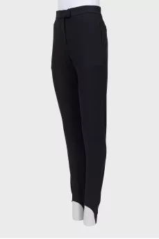 Leggings with straps with tag