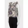 Mesh top with hood