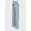 Light blue palazzo jeans