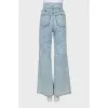Light blue palazzo jeans