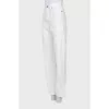 White palazzo jeans