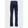 Men's dark blue jeans with tag