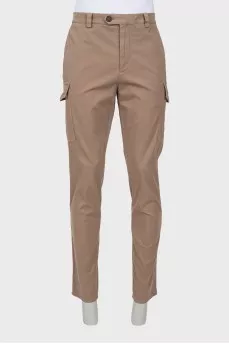 Men's brown cargo pants