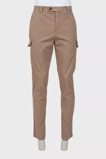Men's brown cargo pants