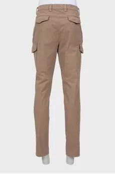 Men's brown cargo pants