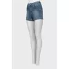 Mini denim shorts