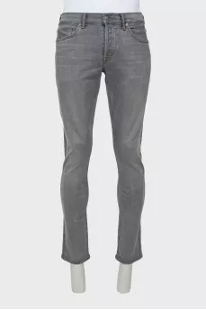 Men's gray jeans