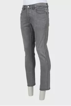 Men's gray jeans