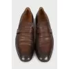 Men's leather shoes
