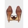 Dark brown shoes