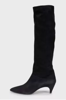 Black Pointed Toe Boots
