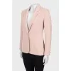 Pink ribbed jacket