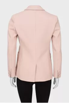 Pink ribbed jacket