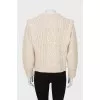 Knitted wool sweater