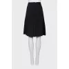 Black loose skirt