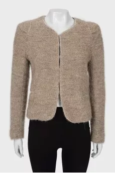 Jacket with long pile