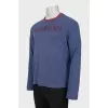 Men's two-tone long sleeve