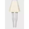 Wool mini skirt with tag