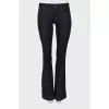 Low waist flared jeans