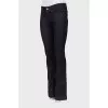 Low waist flared jeans