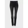 Black jeans with tag
