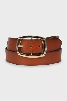 Men's brown belt