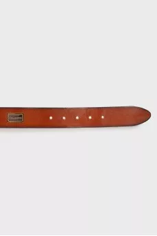 Men's brown belt