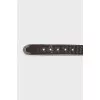 Men's braided leather belt