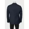 Men's blue jacket with buttons