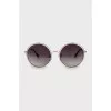 Double frame sunglasses