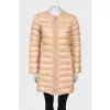 Slim fit quilted jacket