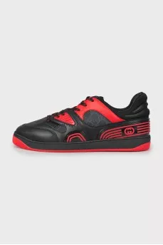 Men's leather sneakers