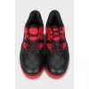 Men's leather sneakers