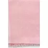 Pink scarf in signature print