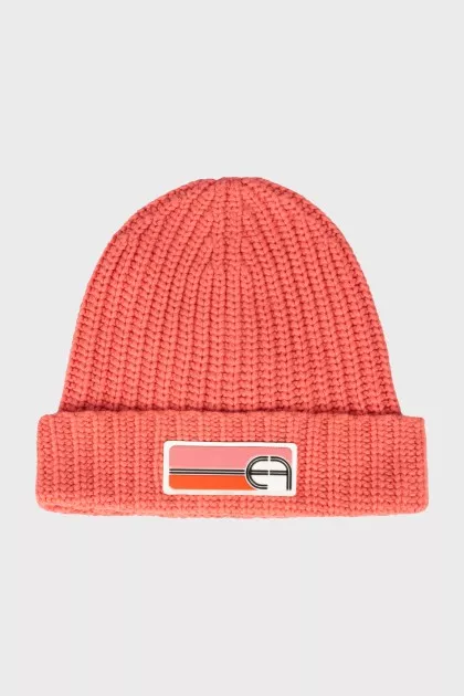 Knitted hat and scarf set